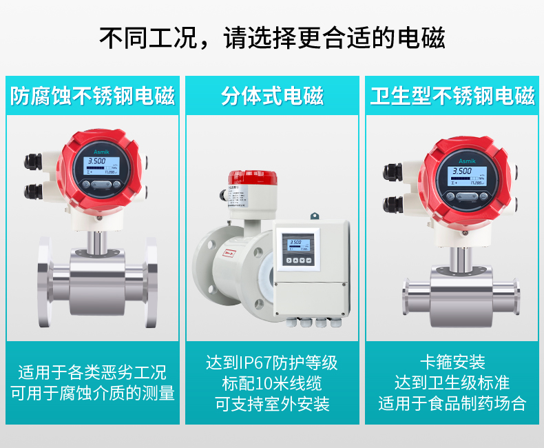 電磁流量計(jì)種類(lèi)